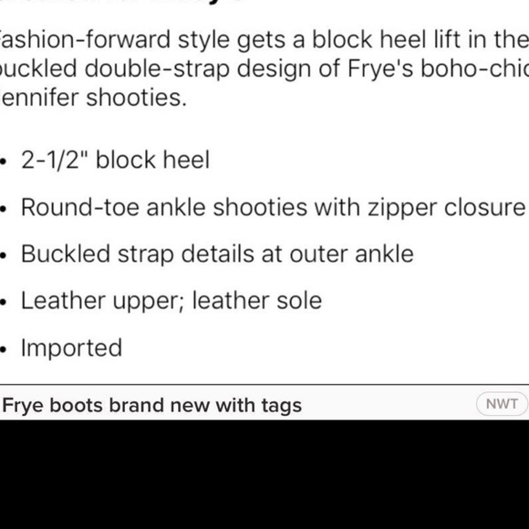 Frye booties - Picture 7 of 7